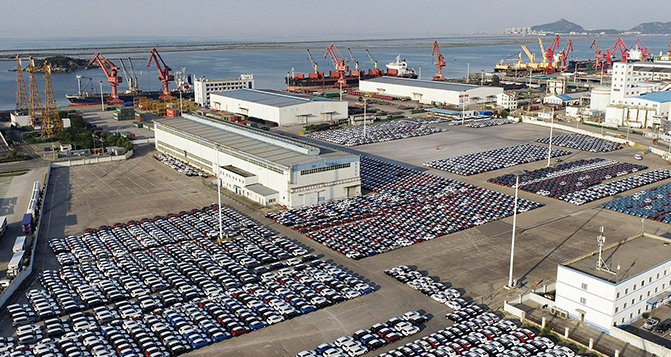 超越日本 上半年中国汽车出口全球第一