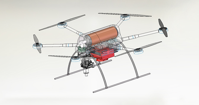 氢动力无人机及其燃料电池系统