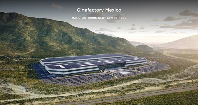 特斯拉墨西哥超级工厂即将获得最终许可